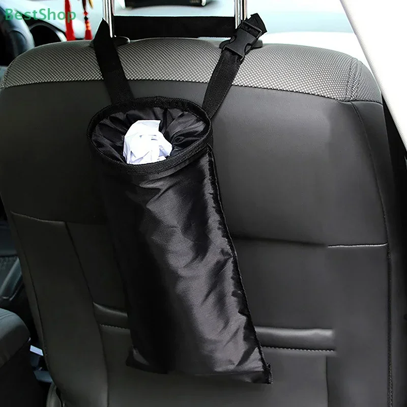 Hängender Müllsack für das Auto – umweltfreundlicher Aufbewahrungsorganisator, Müllsack für die Autogebrauch, wiederverwendbar und faltbar