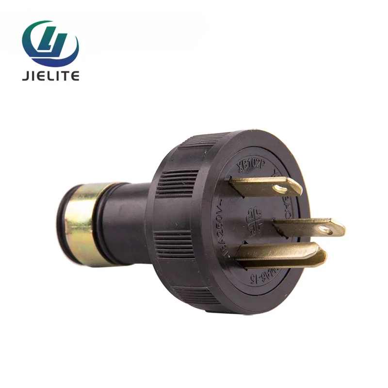 High Quality TG950 Gasolina Generator Japan USA Plug Adapter Power Plastic Connection Wall 3 Pin Plug