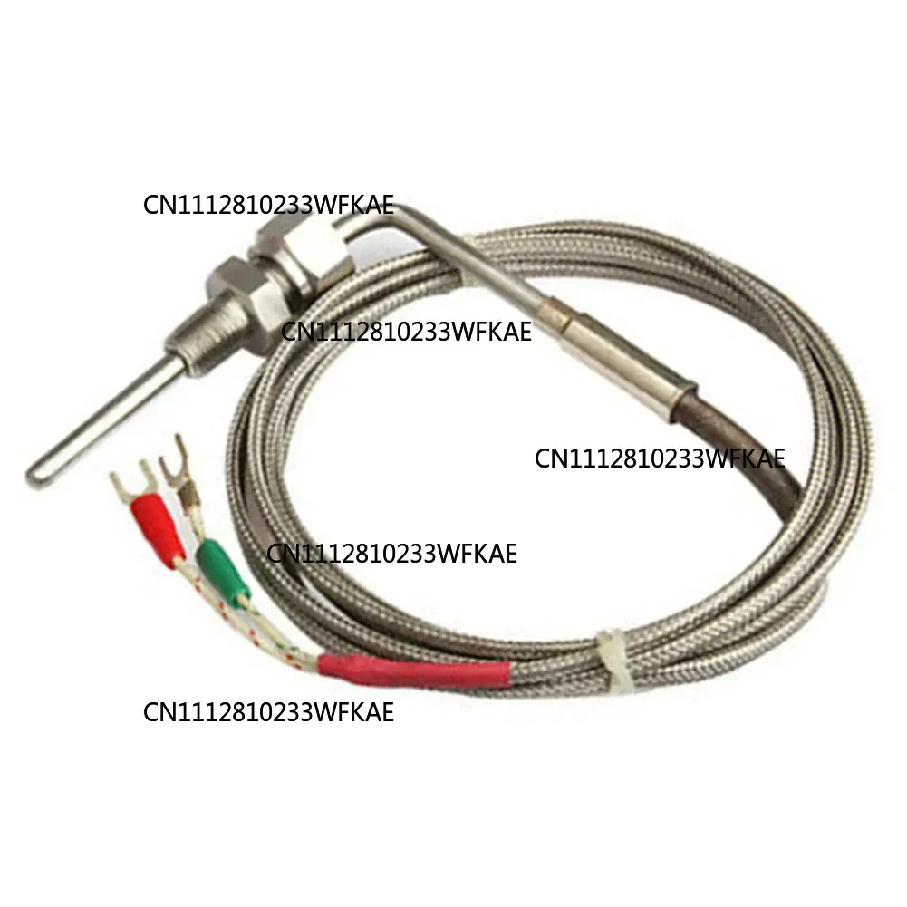 EGT K Type Thermocouple Temperature Sensor Probe For Temperature Controller Stainless Steel 1/8