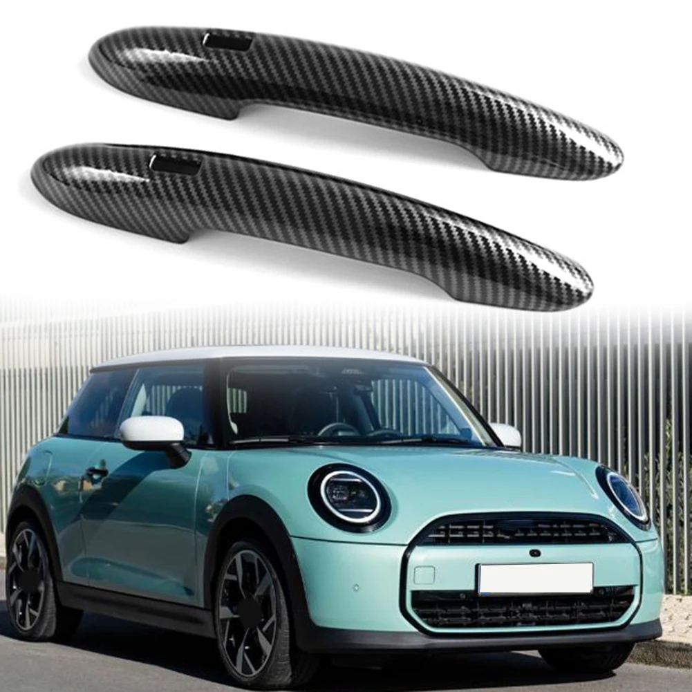 

Крышка дверной ручки на заказ, стильные обновленные защитные чехлы на дверные ручки из углеродного волокна, чехлы на дверные ручки из АБС-пластика