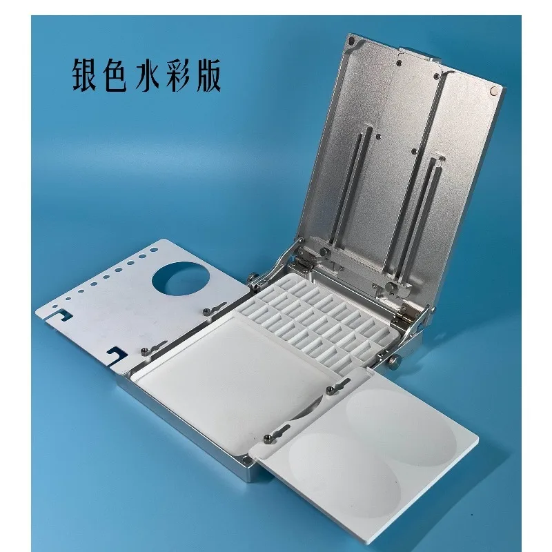 Aluminum Alloy Portable Outdoor Sketch Art Box Adjustable Hand‑Carried Easel