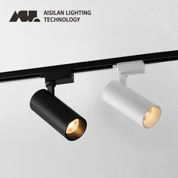 Aisilan Dimmable LED15W 20w CRI 97 Clothing Store Shop Ceiling Lamp Living Room Kitchen Linear Rail Track Lighting Spotlight