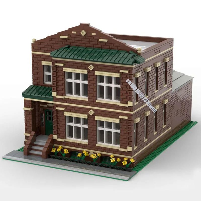 

NEW City Hot Selling Street View Moc Uptown Flats Modular Building Blocks Model DIY creative ideas Kids Toys Birthday Gifts