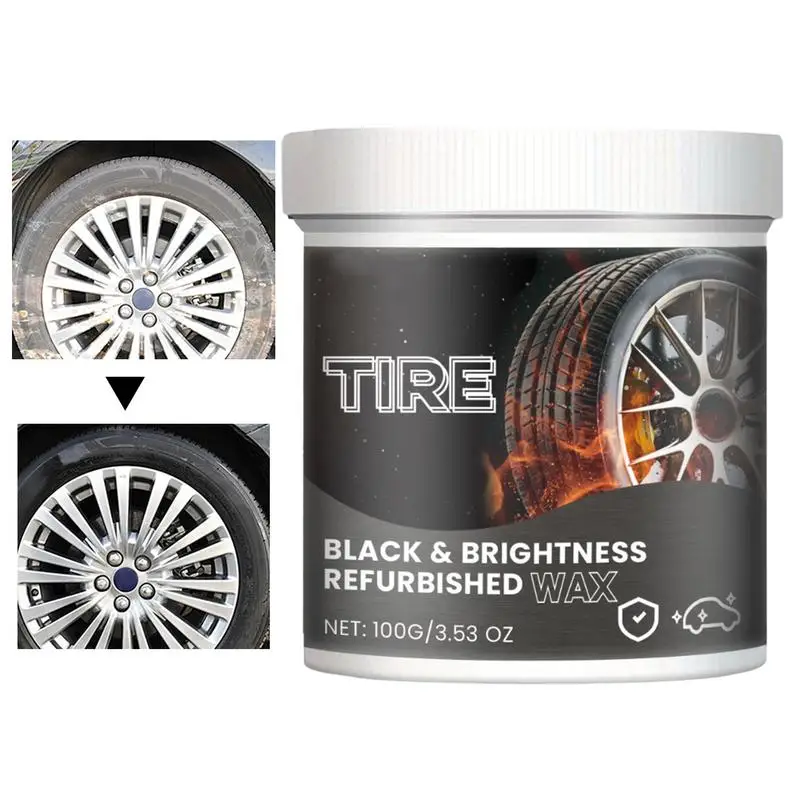 Car Tire Shine Coating Auto Tire Polishing Coating Cream Rust-Proof Formula Tire Retreader For SUVs Sedans RVs Small Cars Trucks