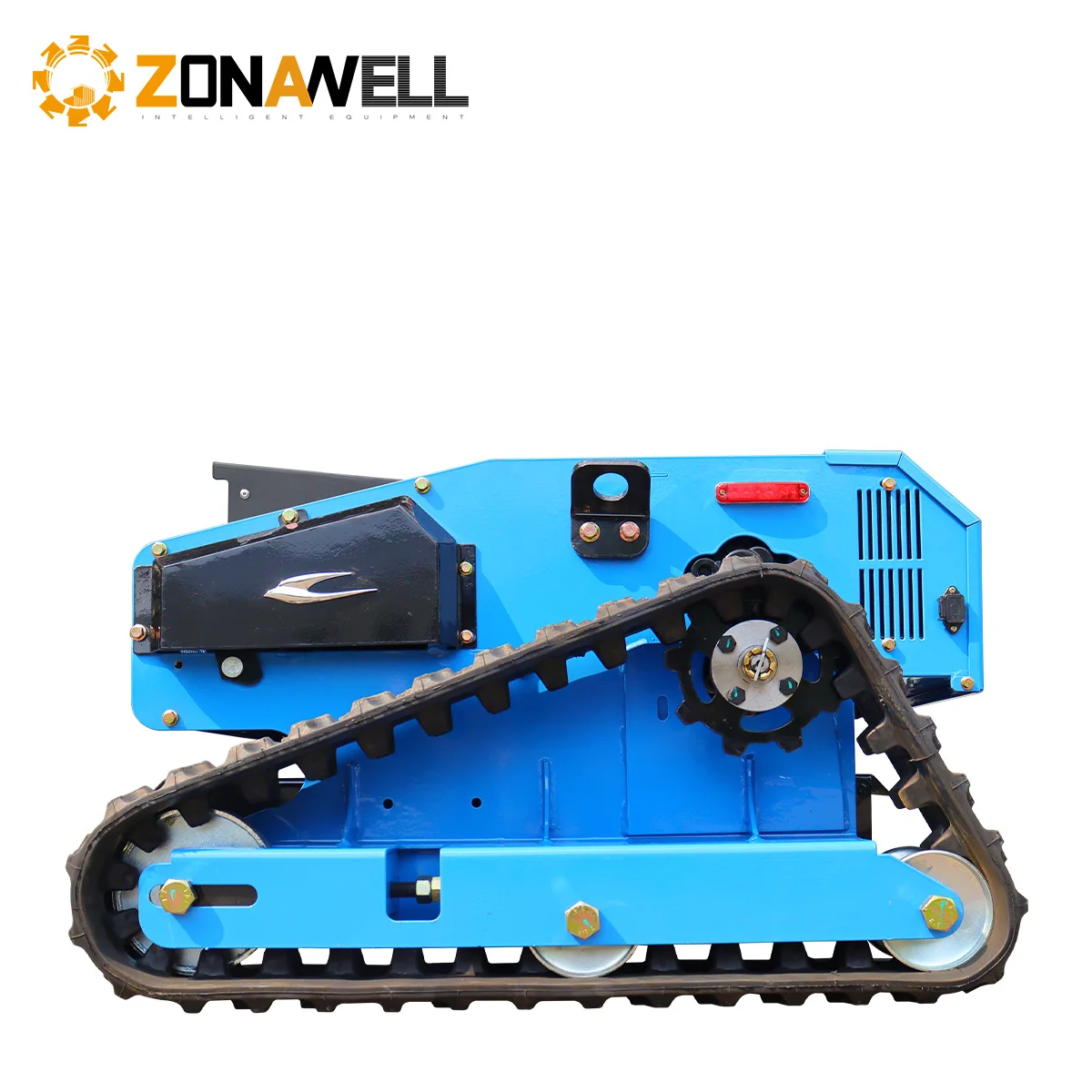 Extended range hybrid remote control lawn mower Self Propelled CE/EU5/EPA Customized deposit Compact body Campgrounds