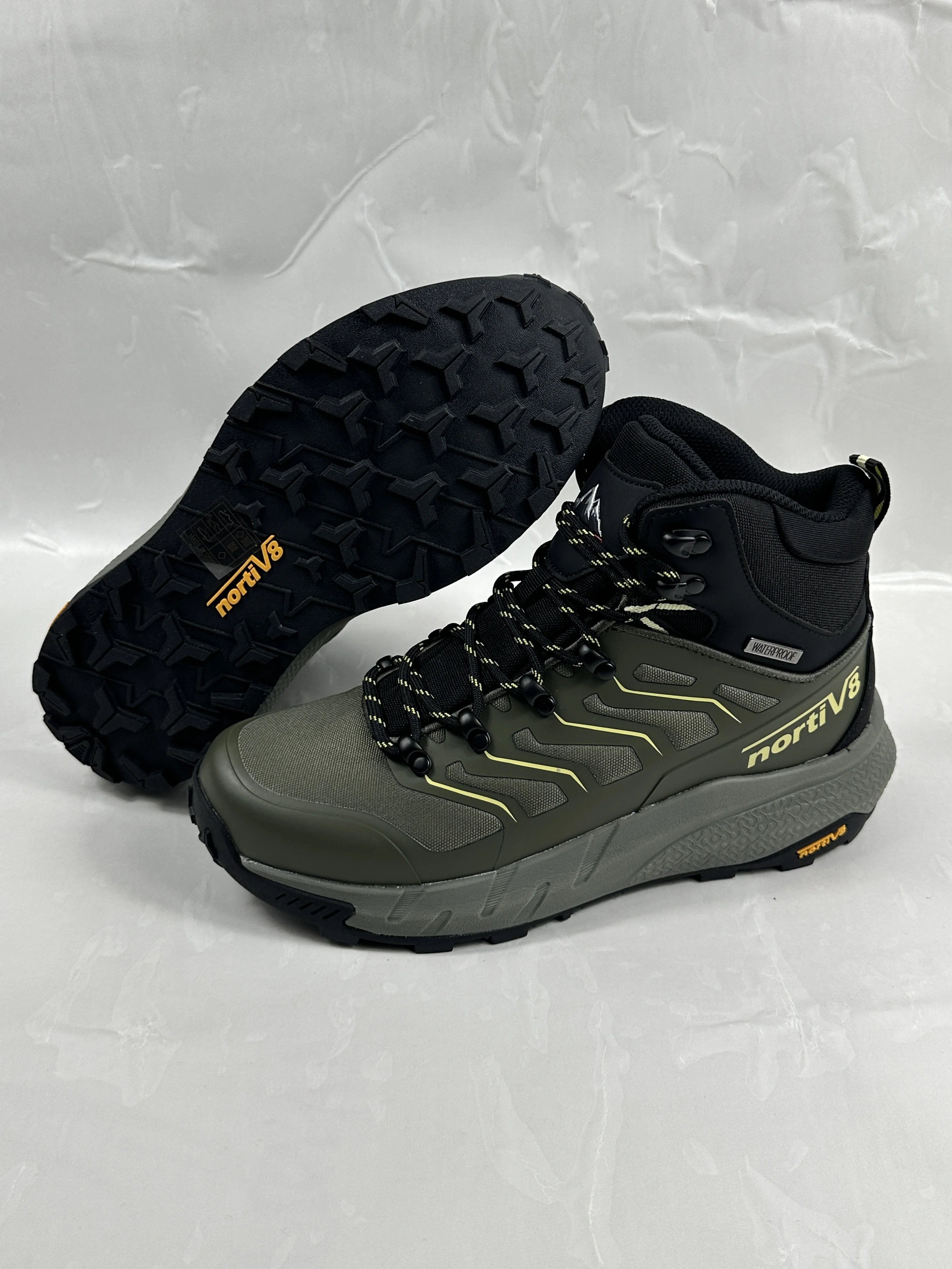 Men's Comfortable Anti-Slip Hiking Boots Unisex Durable Outdoor Walking Shoes Mountaineering Sports Footwear