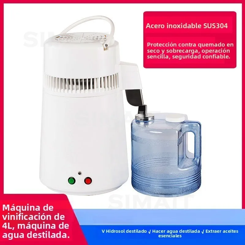 Distilled Water Machine, Household Water Maker, Laboratory Hydrosol Machine, Fully Automatic