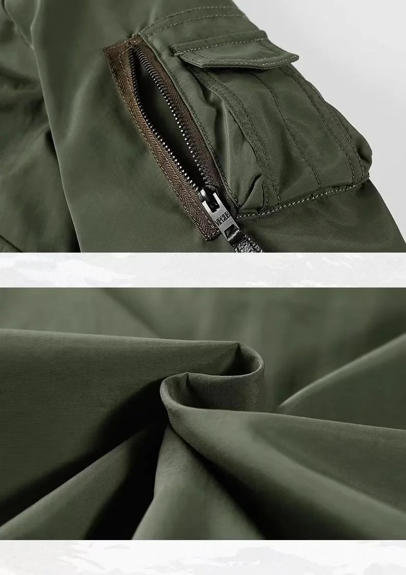 سترة طيار MA1 للرجال 2025 جديدة للربيع والخريف سترة بيسبول رقيقة من سلاح الجو الأمريكي ملابس عمل عصرية عالية الشارع