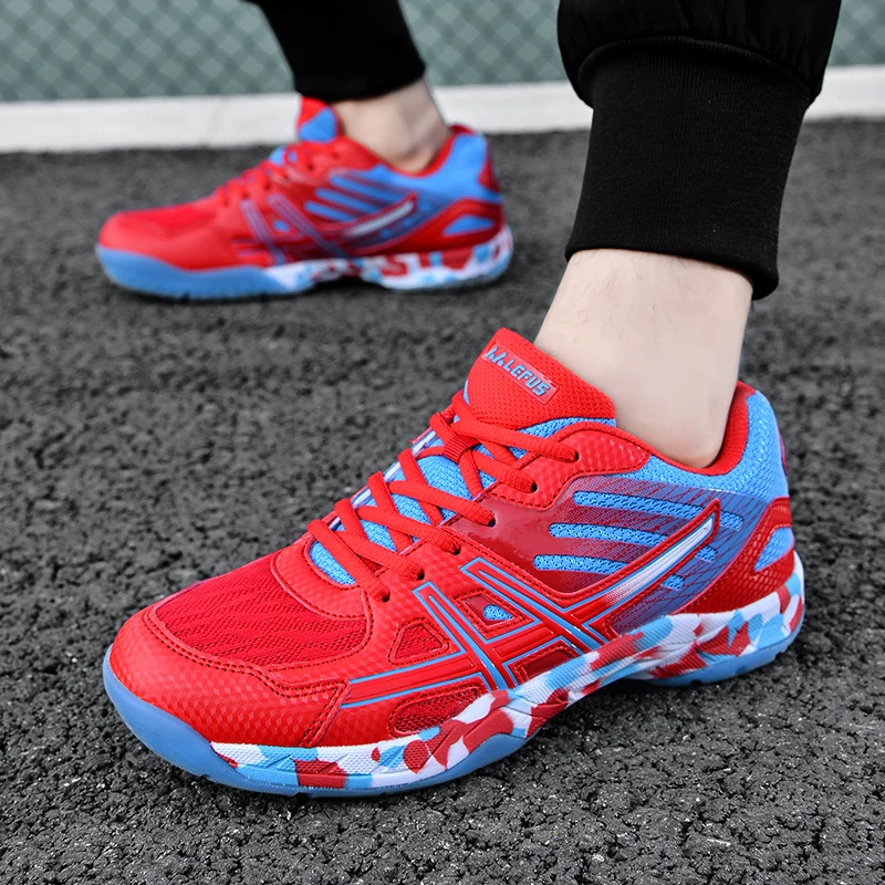 Hot Sale Women Men Kids Badminton Shoes Table Tennis Volleyball Sneakers Training Tennis Sports Handball Athletics Non Slip31-45