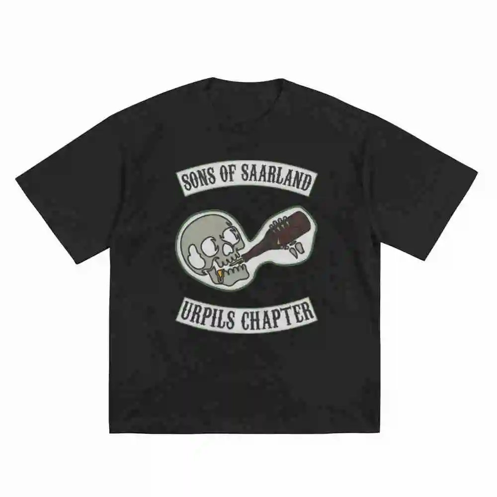 Saarland Urpils Chapter Short Sleeve Tee 100% Cotton T-Shirt