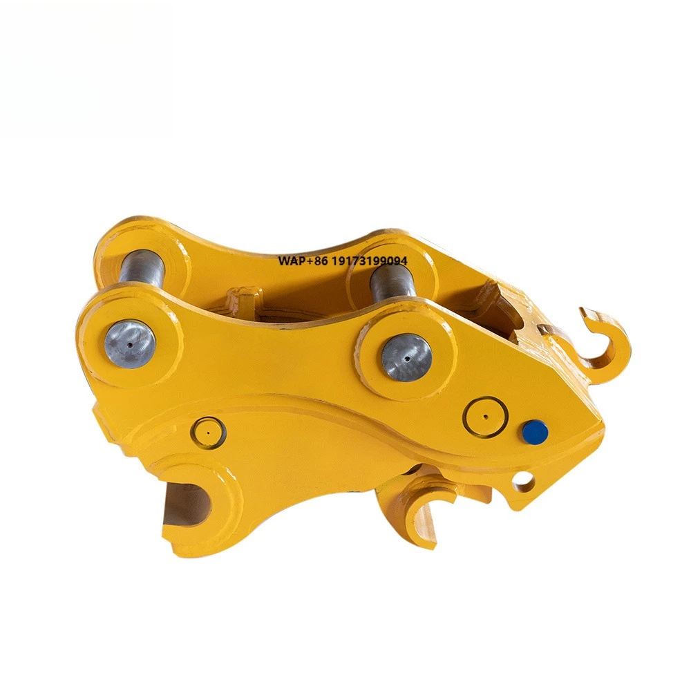 Construction Machinery Attachments Mini Excavator Quick Hitch With Excavator Bucket