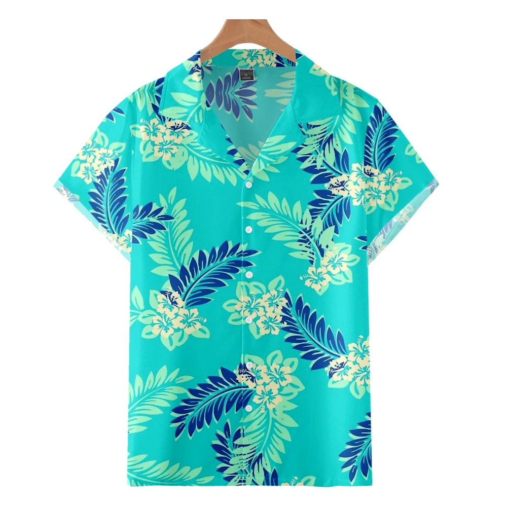 Aanpasbaar fotoshirt Trump Head Hawaiiaans shirt met korte mouwen Het beste strandfeestshirt voor verjaardagscadeau