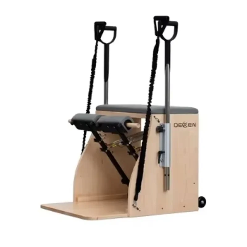 

XMSJ YTYIN Maple Ladder Barrel Pilates Trainer Wood Base With Board Foam Barrel Fitness Equipment