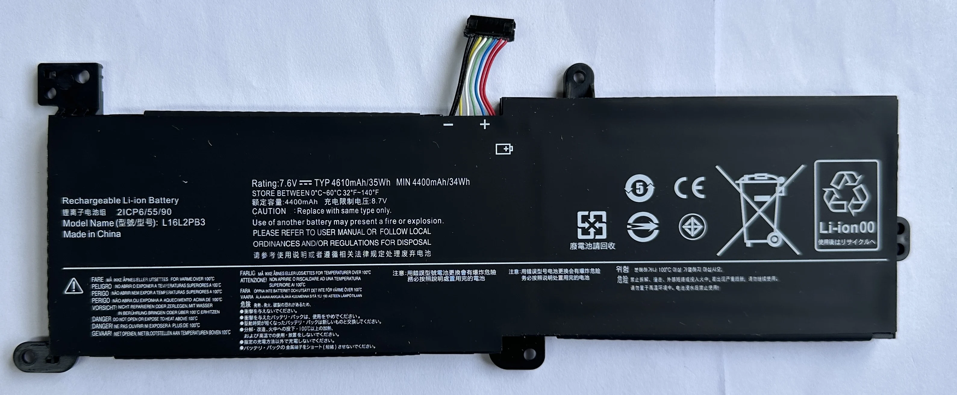 Factory L16L2PB3 L19M2PF0 Laptop Battery For Lenovo Ideapad Slim 1-14AST-05 1-11AST-05 1-11ADA05 1-14ADA05 Series 2ICP6/54/90