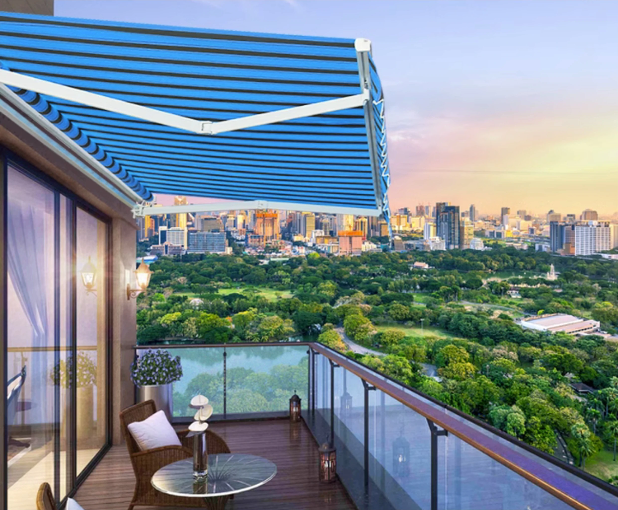 

Уличный телескопический тент с электрическим фасадом, навесом для двора, балкона, складной бытовой тент для солнечной комнаты tersじ