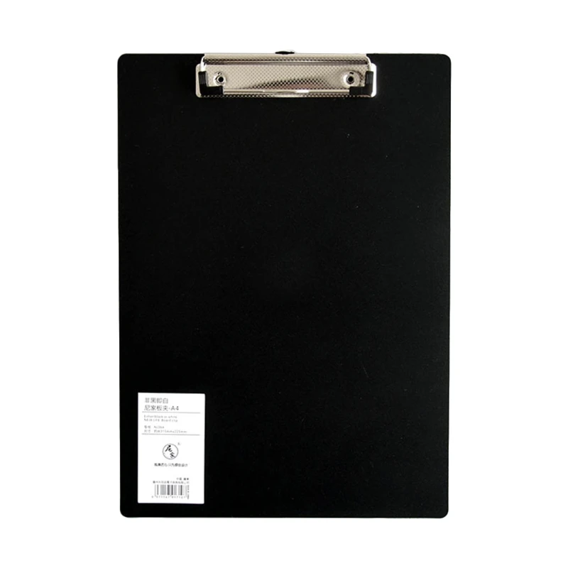 Simple A4 A5 Notepad Memo Pad Board Clip Loose-leaf Notebook File Writing Clamps