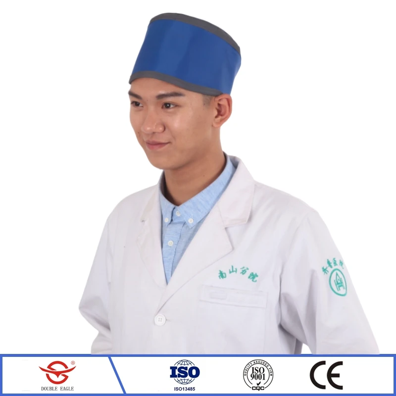 X-ray gamma ray radiological protection 0.35mmpb/0.5mmpb super soft lead cap ionizing radiation protective high quality lead cap