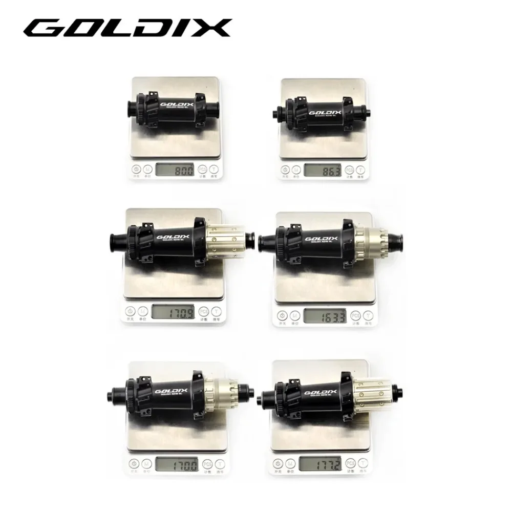 GOLDIX R240SL Central lock brake 24H New ratchet 36T road crushed stone bicycle hub suitable for HG