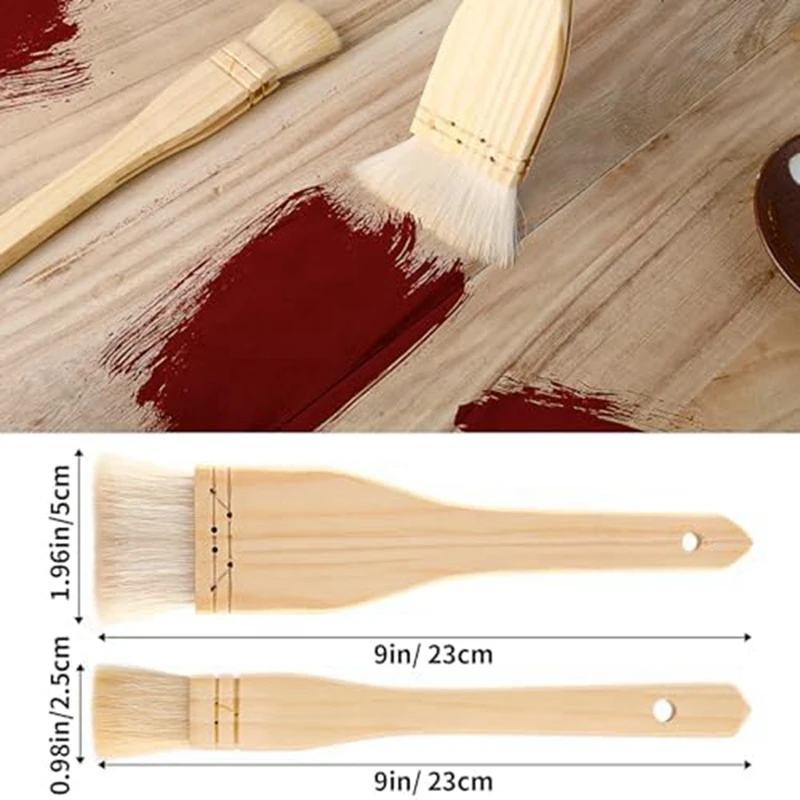 Hakebrush ชุดพู่กันสีน้ำชุดแปรงสำหรับศิลปินระบายสีสำหรับสีน้ำล้างน้ำมันเซรามิกและศิลปะภาพวาดเครื่องปั้นดินเผา