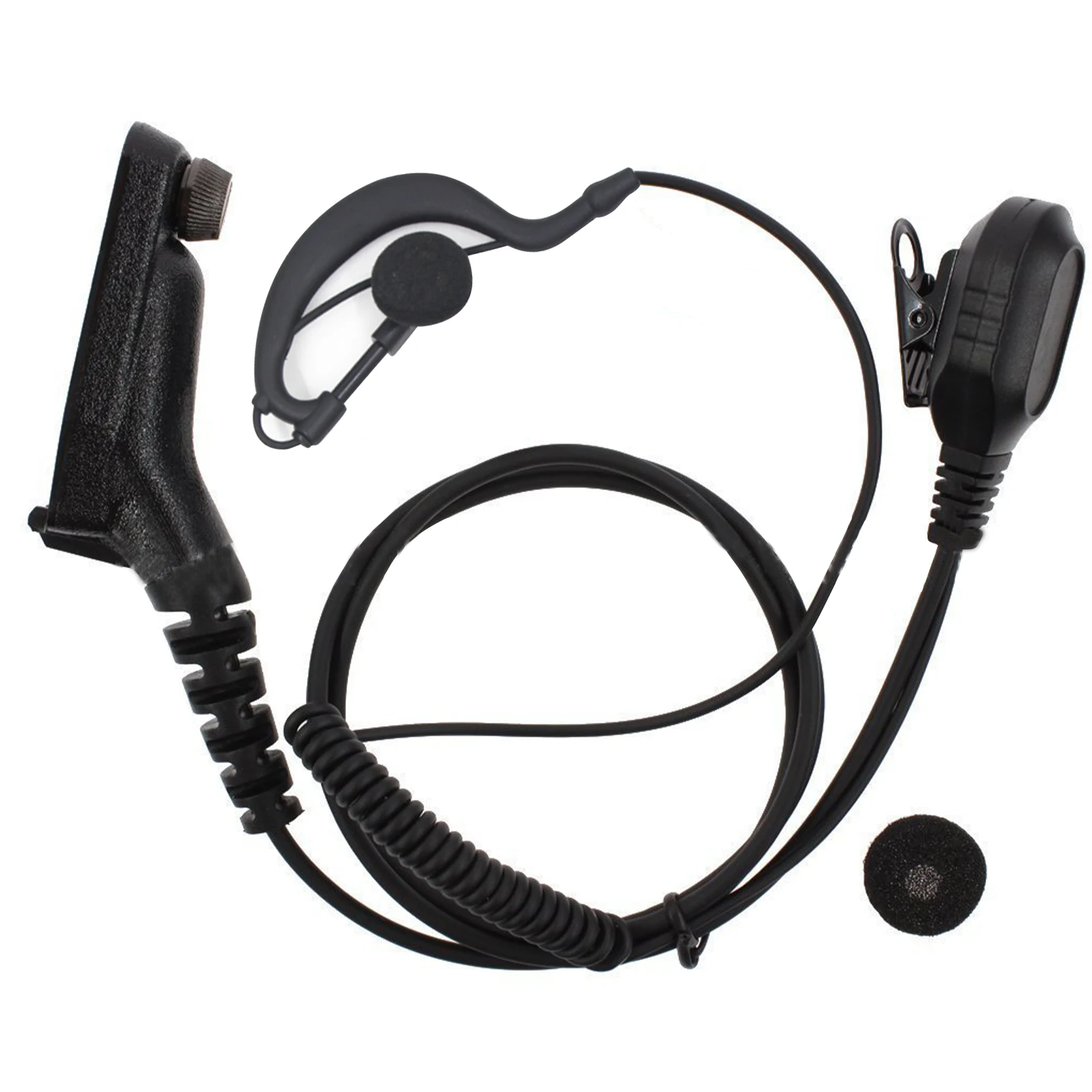 Protable PTT Mic Earpiece Headset Earphones Replacement For Motorola DP4800 DP4801 DP4600 DP4601 Walkie Talkie Accessories