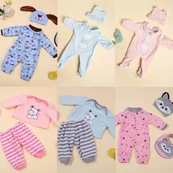 Doll Clothes Doll Accessories DIY Toys for 45cm Reborn Doll Clothes Girl Doll Baby Doll Bodysuit Clothes for 18inch Bebe Dolls