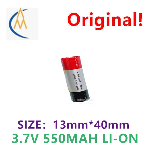 Pure lithium cobalt oxide high rate lithium battery 3A discharge 13400-550mah 13450-650 atomizer lithium battery  Audio with pro