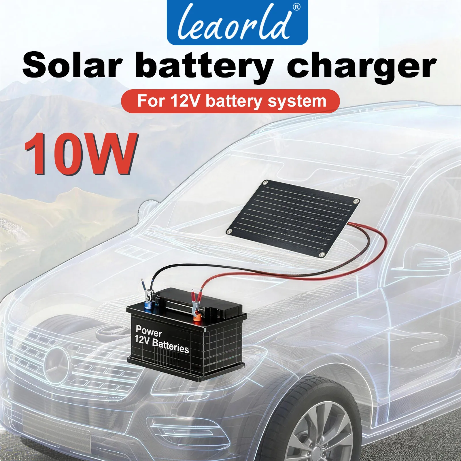 leaorld-2pcs-10w-mppt-12v-solar-battery-charger-maintainer-solar-panel-trickle-charging-kit-for-12v-battery-for-car-boat-marine