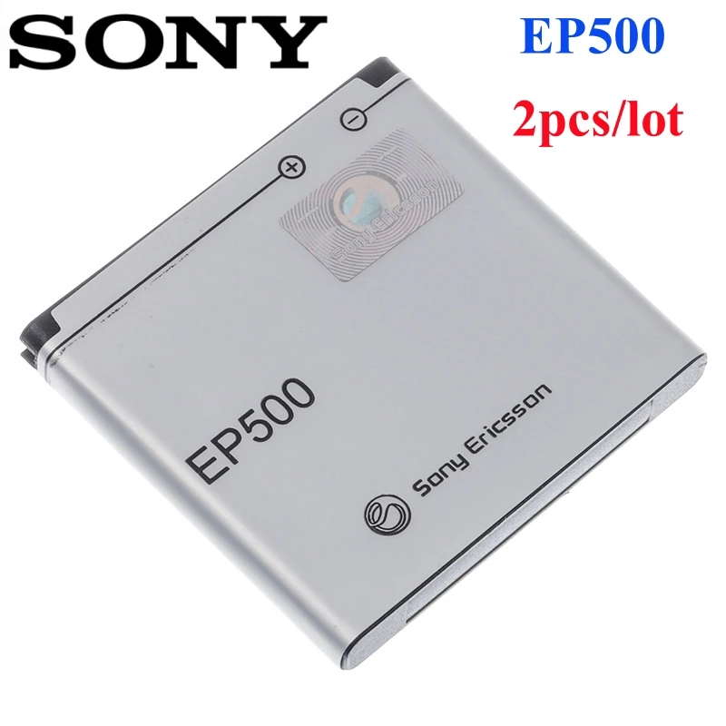 2pcs/lot EP500 1200mAh Battery For Sony Ericsson Xperia ST17I ST15I SK17I WT18I X8 U5I E15i wt18i wt19i U8 Battery