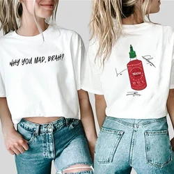 Trendy Kpop T Shirt 3Racha Shirt Korea Fashion Graphic Tees Kpop Merch Summer Trendy Letter Print Short Sleeve Casual Tops