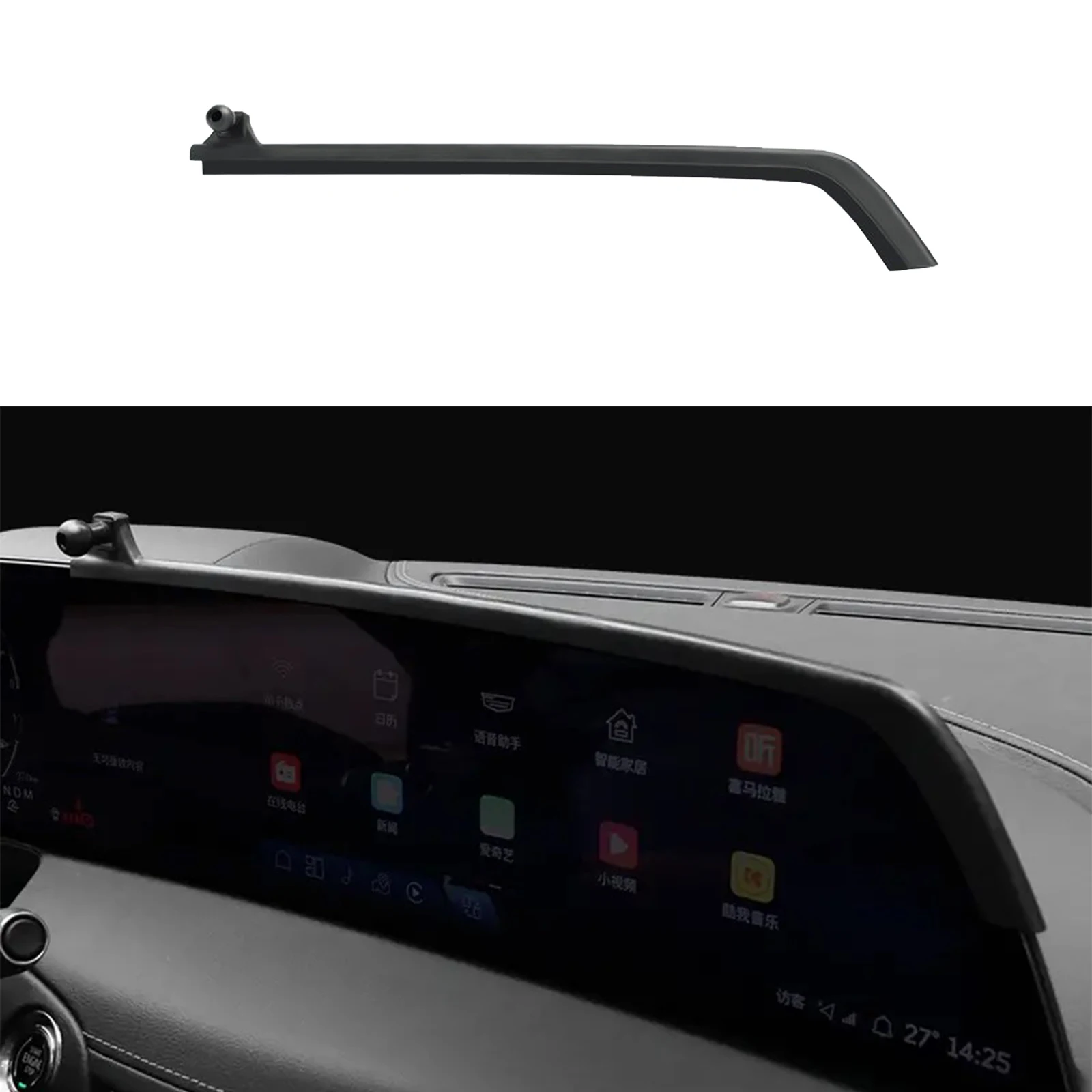 Car Mobile Phone Holder for Changan Lamore 2023 2024 2025 GPS Bracket Navigation Stand Auto