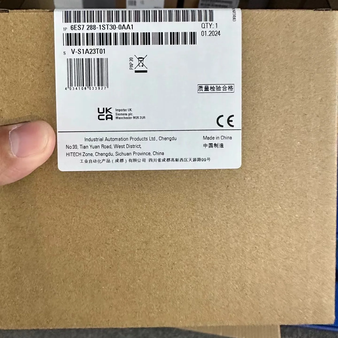 Original 6ES7288-1ST30-0AA1, 100% Brand New