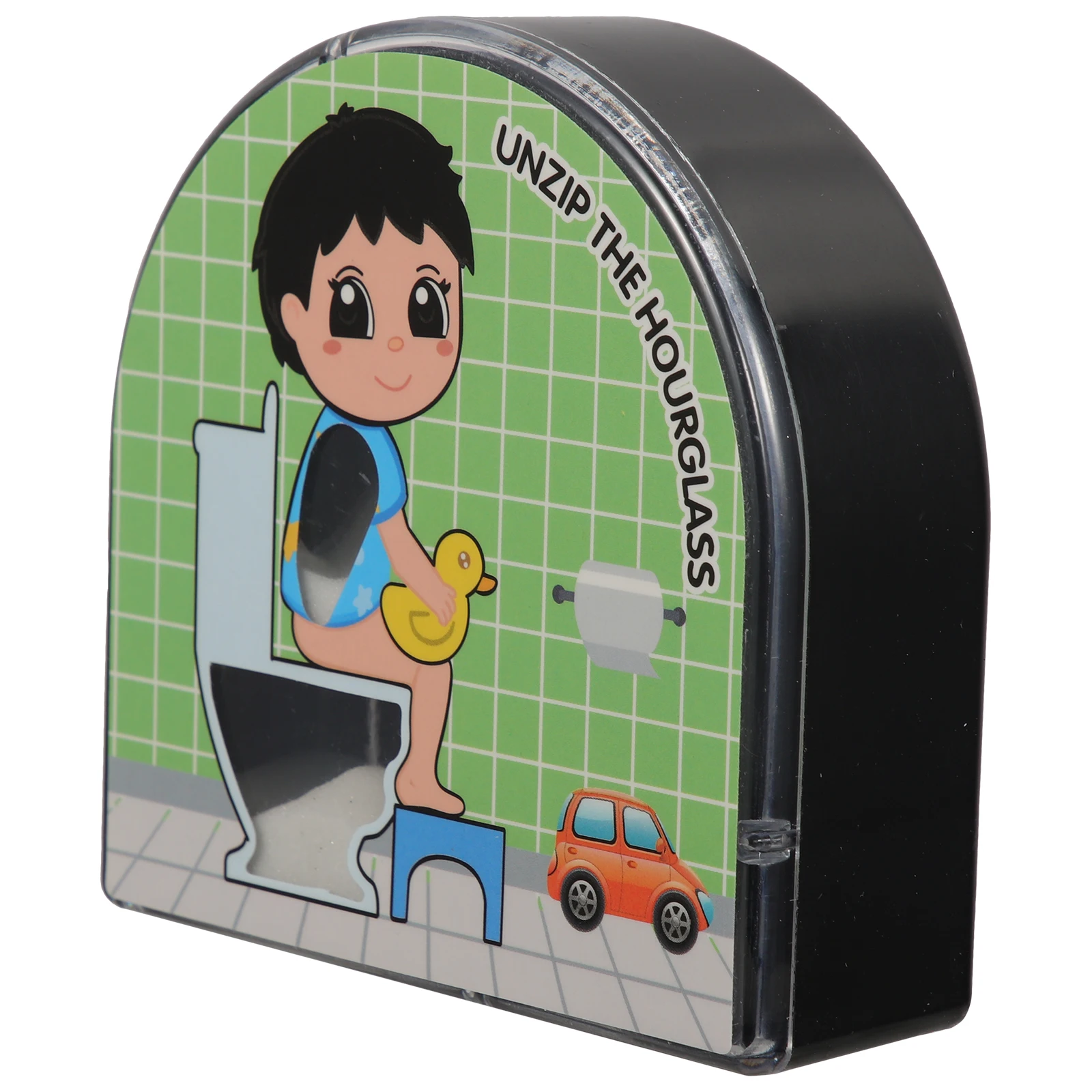 

5 Minute Timer Kids Bathroom Sand Hourglass Cartoon Design Decoration Christmas Gifts Restroom Timer Stool Sands Healthy