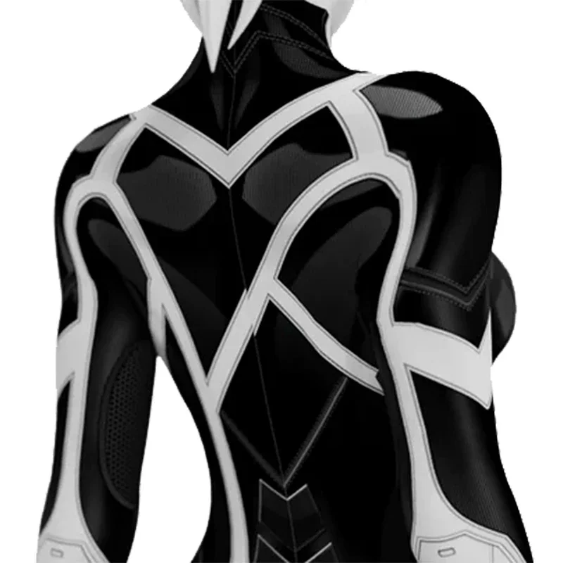 زي تنكري قطة سوداء ، بطل خارق ، طباعة ثلاثية الأبعاد ، سبانديكس ، بدلات هالوين ، زي زينتاي ، لعبة ، PS5