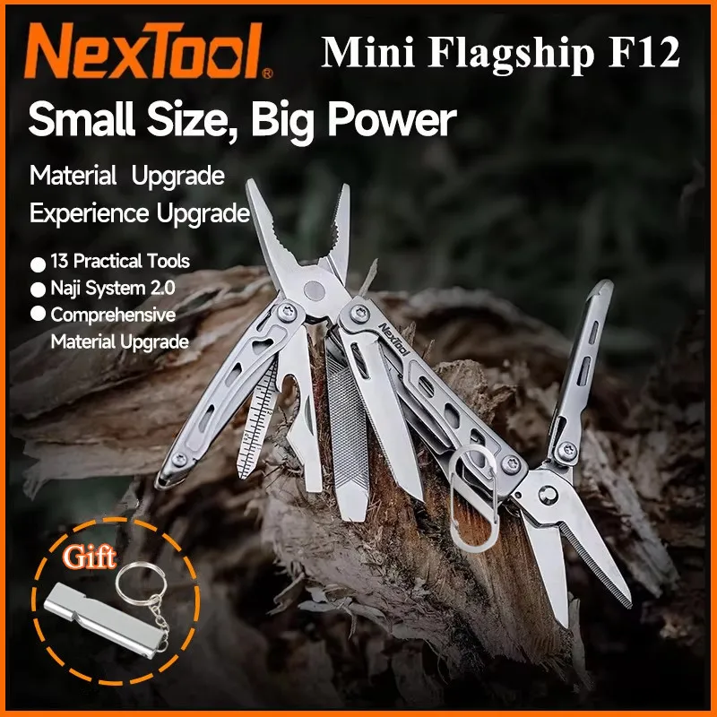 

NexTool Mini Flagship F12 13 In 1 Multitool Folding EDC Hand Tool Screwdriver Mini Pliers File Scissors Bottle Opener Outdoor
