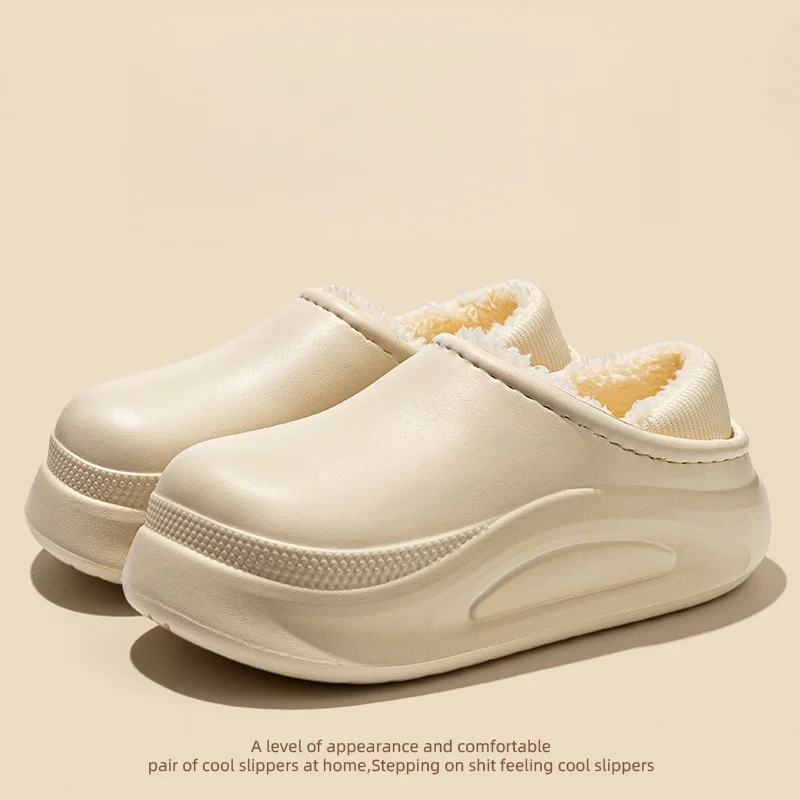 2025 nuove pantofole invernali da uomo e da donna con suola in memory foam scarpe da tetto ultraleggere antiscivolo calde e confortevoli