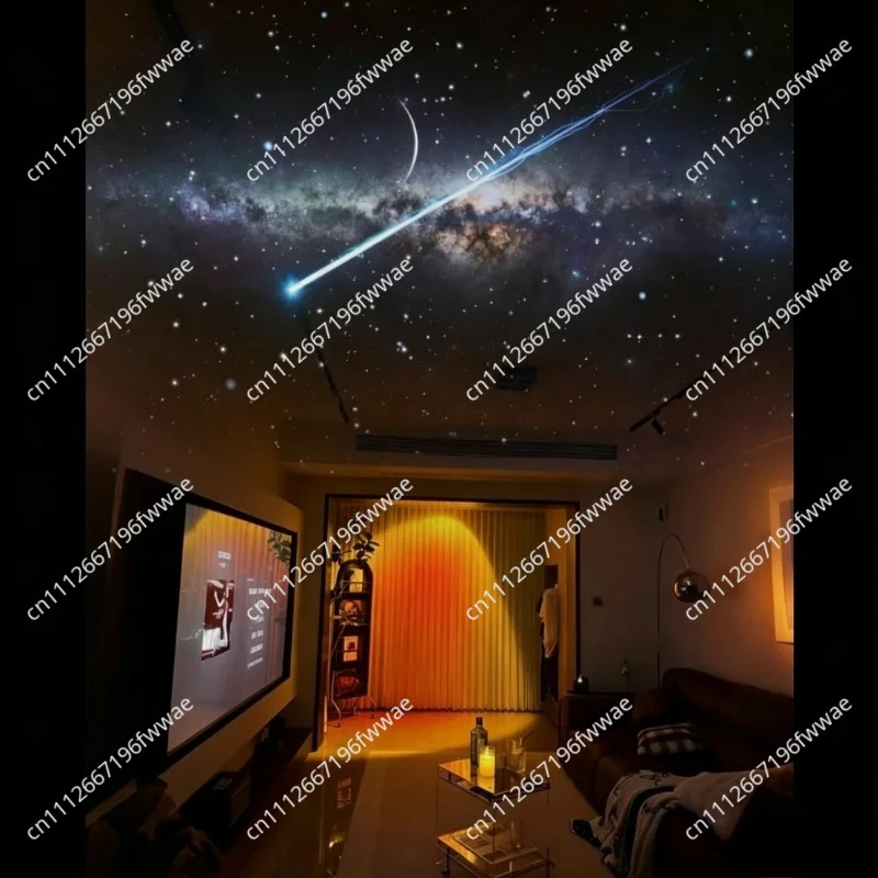For Ybj3D Galaxy Planetarium Projector, HD Soft Light Starry Sky Night Light for Room Ambiance