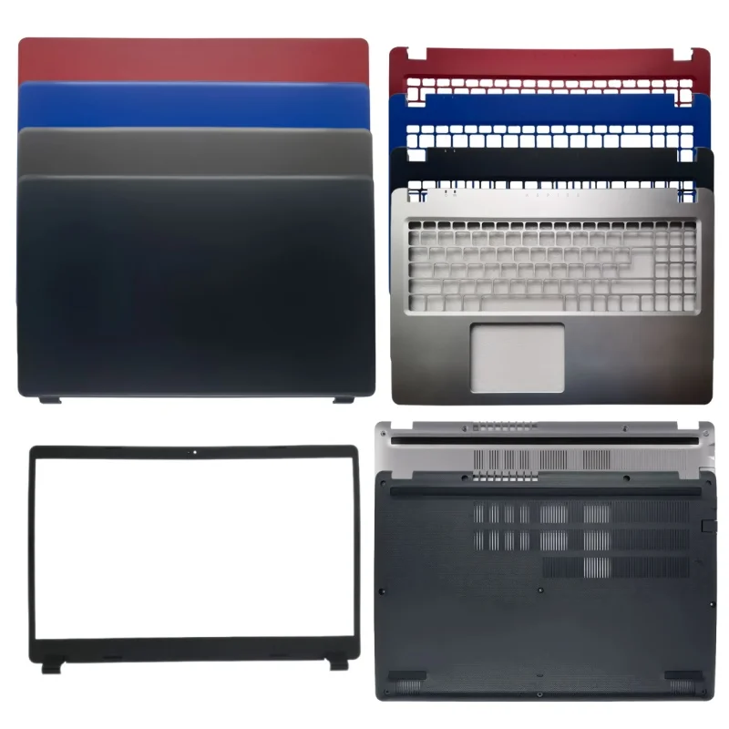 

Новинка для Aspire 5 A315-42-54-56 EX215-51 N19C1, задняя крышка ЖК-дисплея, верхний корпус/чехол/подставка для рук/нижняя крышка/петля/корпус ABCD