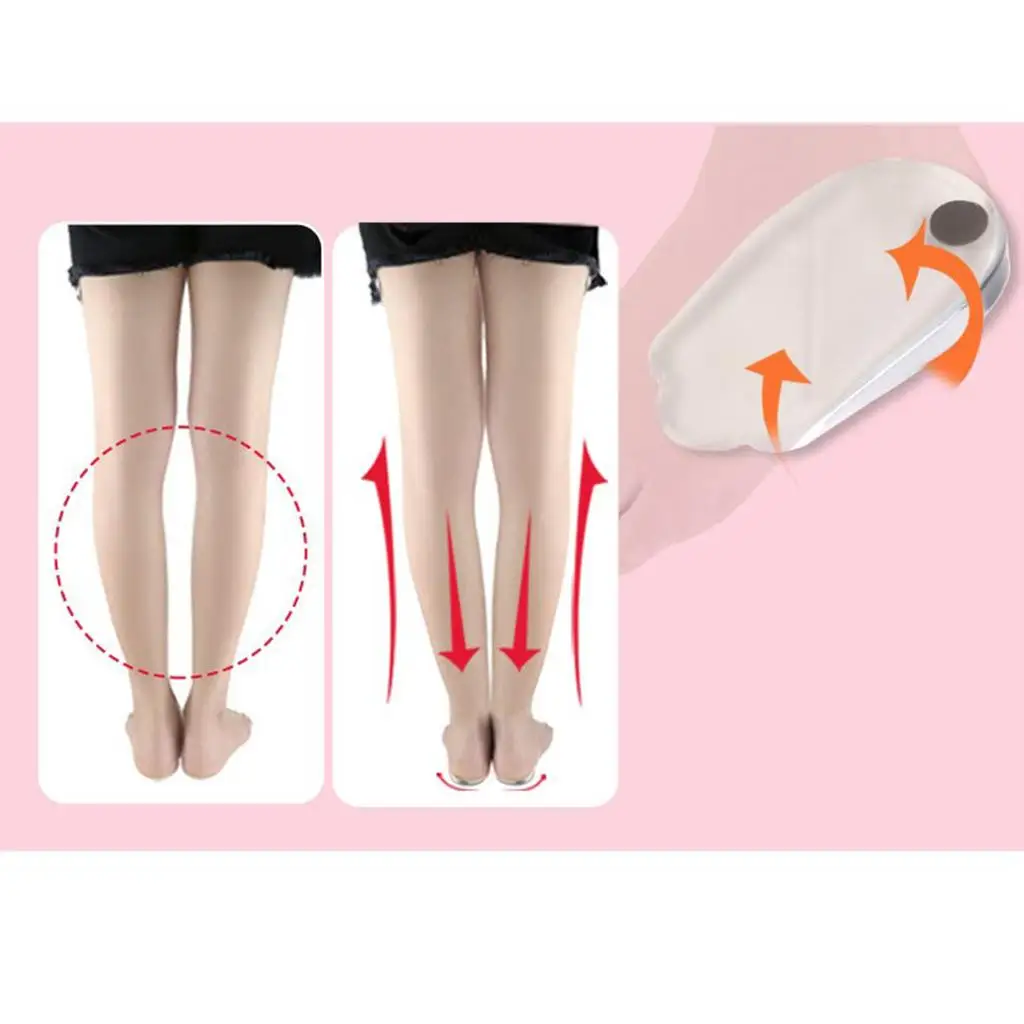 

Heel Soft Gel Heel Cushion Protector Sole Protective Pad for Legs Type O / X