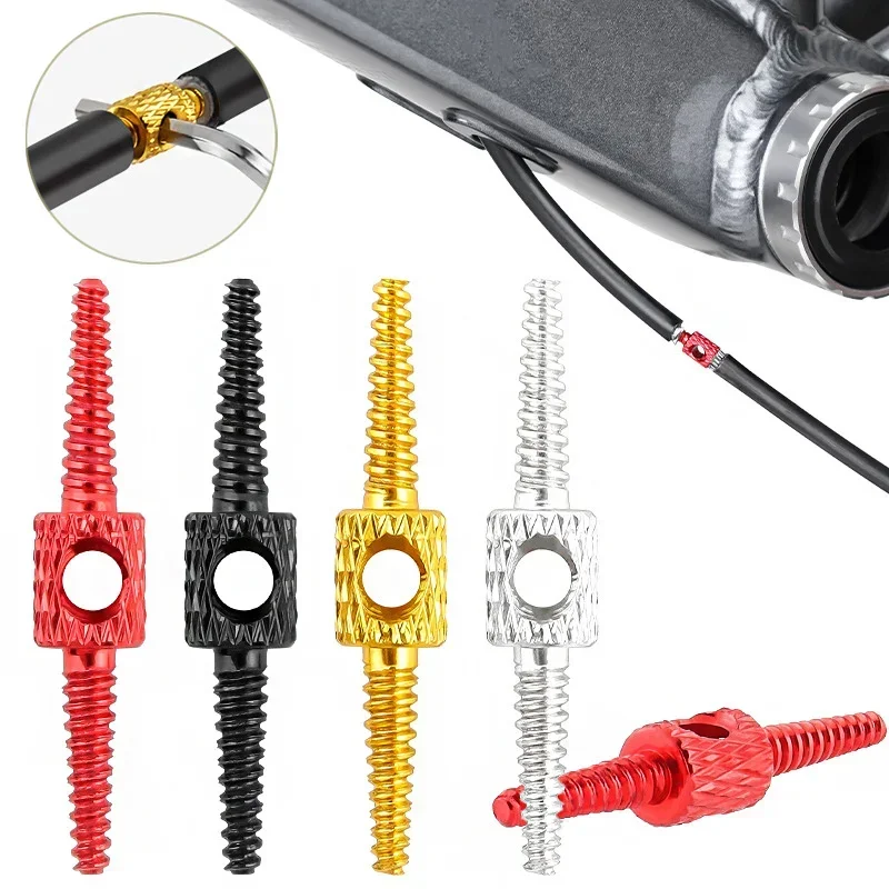 

5 шт., инструмент для внутренней прокладки кабеля, корпус троса переключения тормозов велосипеда, адаптер для ремонта гидравлического шланга, шарнир, аксессуары для велосипеда