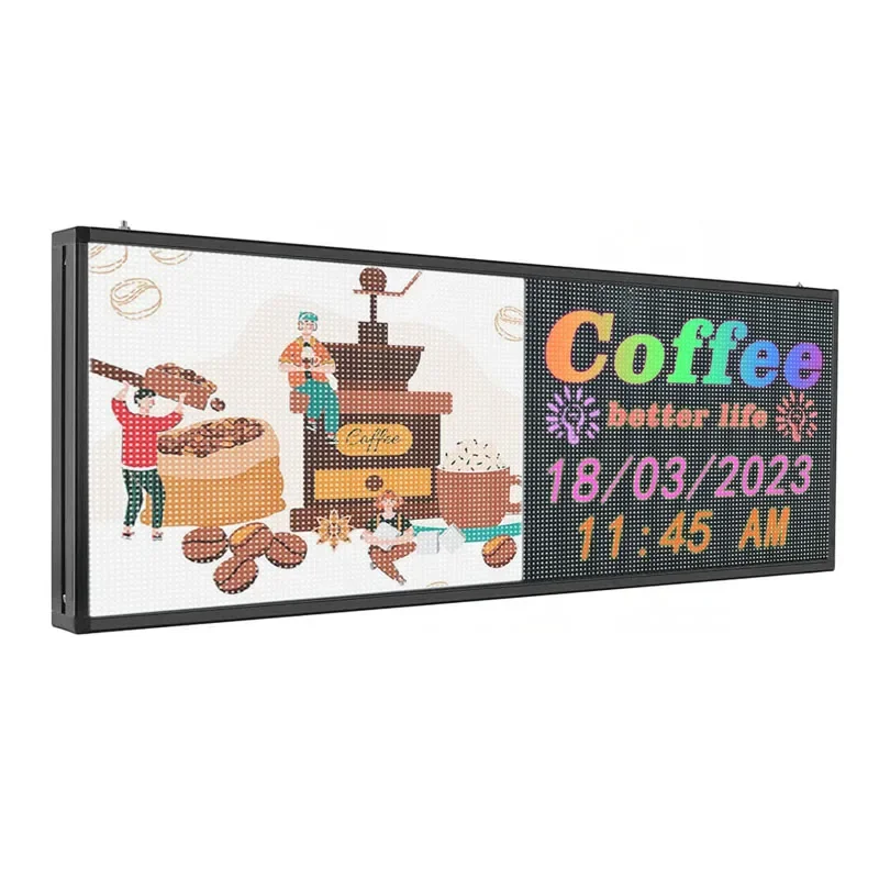 Outdoor Billboard Full Color Sign Publicity Sign LED Online Manage Screen