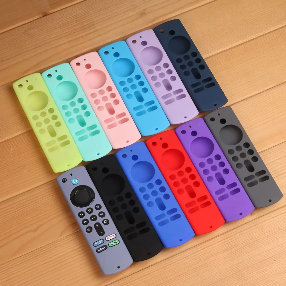 Silicone protective case for Amazon Fire TV Stick (3rd generation) remote control, shock - resistant replacement cover