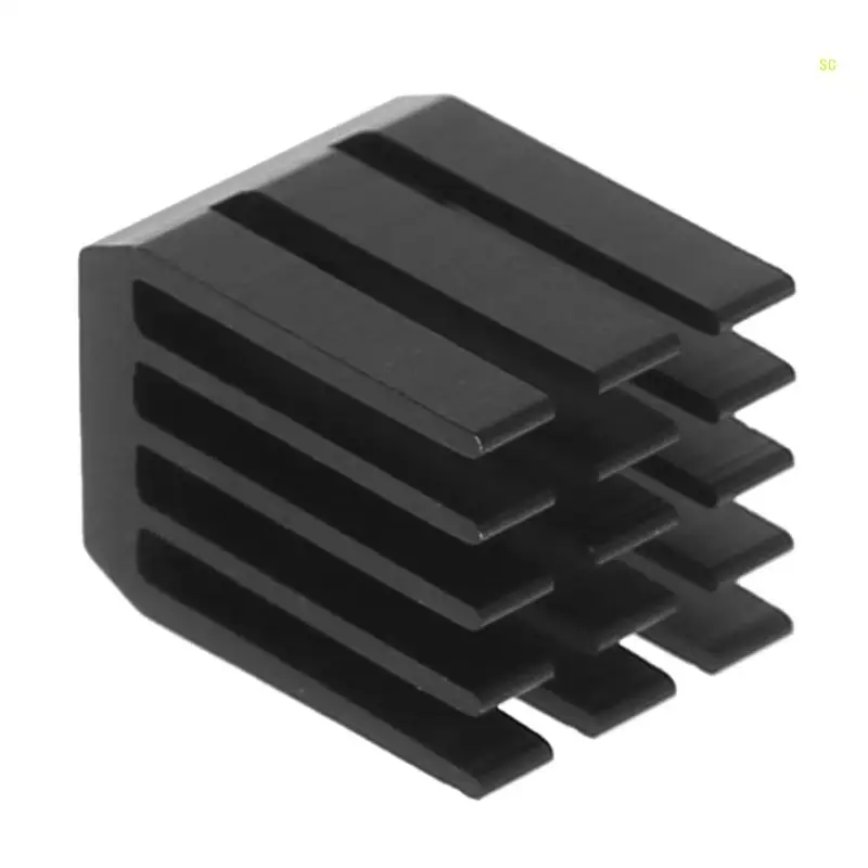 5 Pieces 9x9x12mm Aluminum Heatsink Block Computer Cooler Electronic Chip Radiator Anodized Fast Cooling Dropshipping