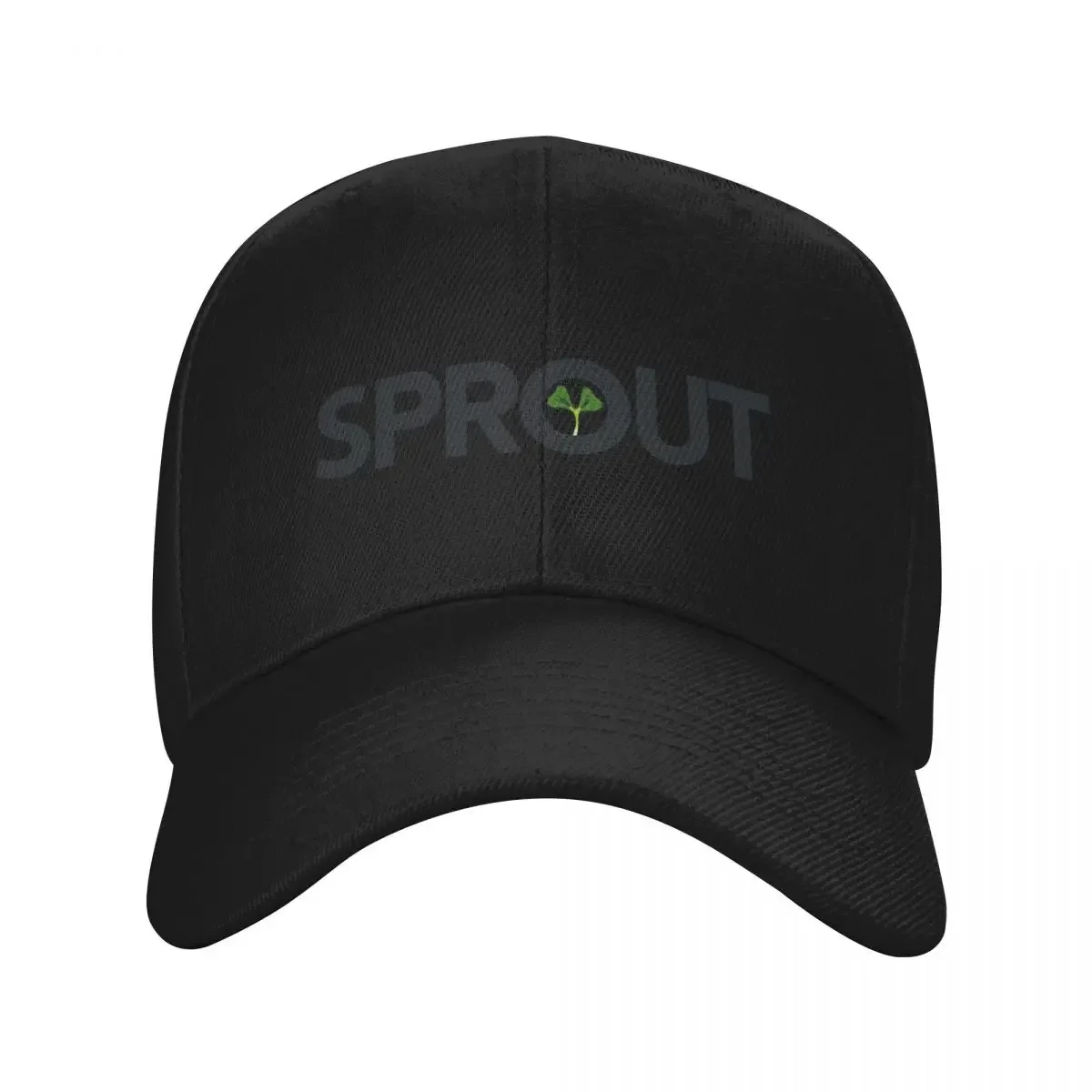 

Sprout Grow T-shirt Design Baseball Cap Vintage Fishing cap fishing hat Sun Cap Mens Tennis Women's