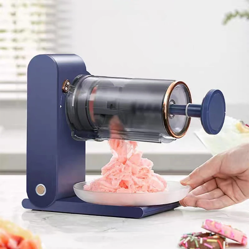 

DIY Smoothie Machine Rechargeable Snowflake Ice Shaver Slushy Drinks Dessert Maker Fruit Mein Mein Ice Maker Ice Cream Machine