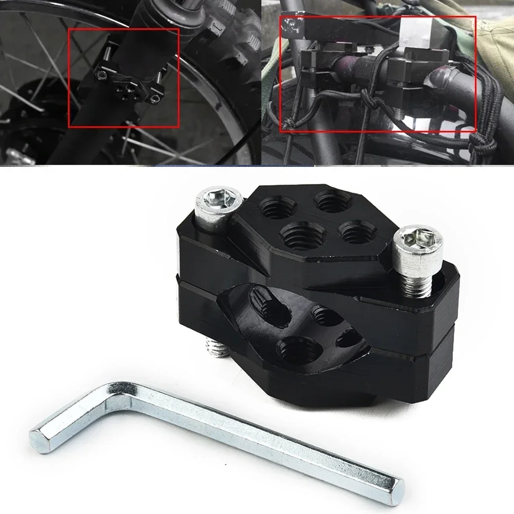 

17-32mm Motorcycle Handlebar Bumper Mount Bracket Clamp 304 Stainless Steel Fog Light Headlight Mount Clip Holder Accessories