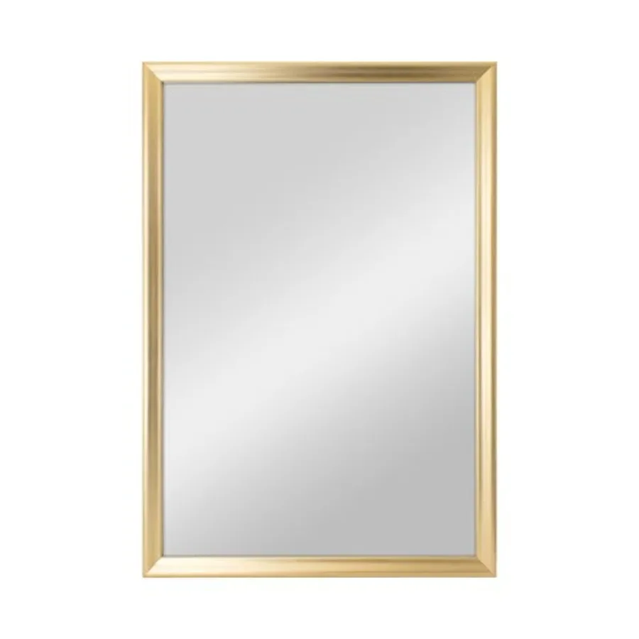 

Большое настенное зеркало 26,5x38,5 см, традиционное прямоугольное зеркало для вертикальной и горизонтальной установки на стену, для ванной, спальни, прихожей