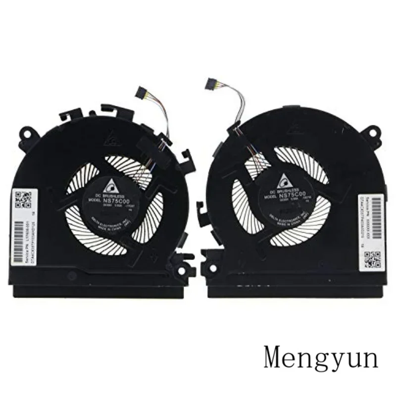 CPU & GPU Cooling Fan for HP Spectre X360 15-CH 15-CH000 15-CH011DX 15-CH011NR NS75C00-17J22 NS75C00-17J21 L17605-001 L17606-001