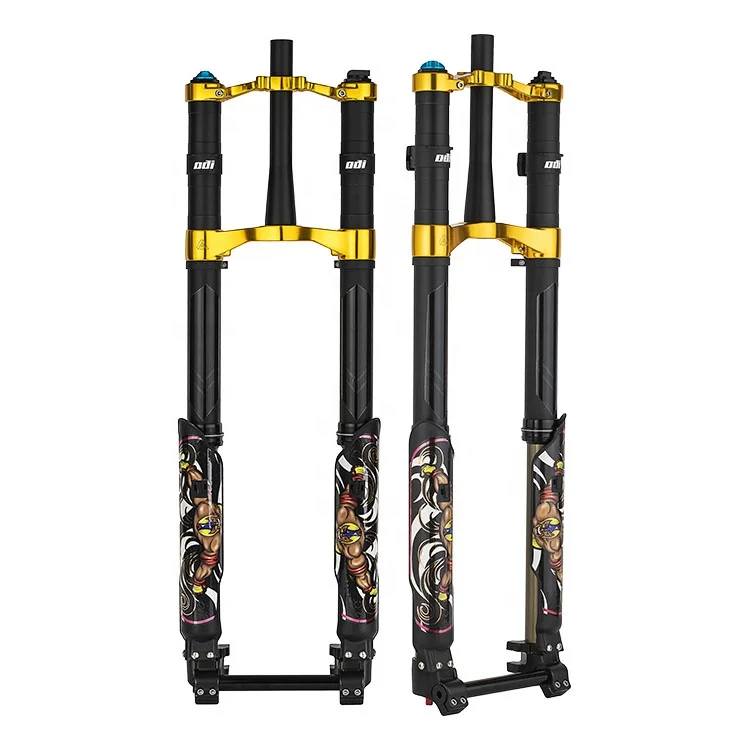 DH Preload Adjustment Bike Fork Mountain Bicycle Front Suspension Fork