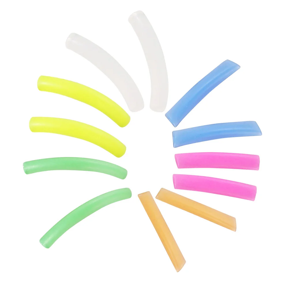 1 مجموعة رمش ملحقات طوقا سيليكون قابلة لإعادة الاستخدام سطح أملس لصقة عين البليت لأداة تمديد تطعيم لاش #4