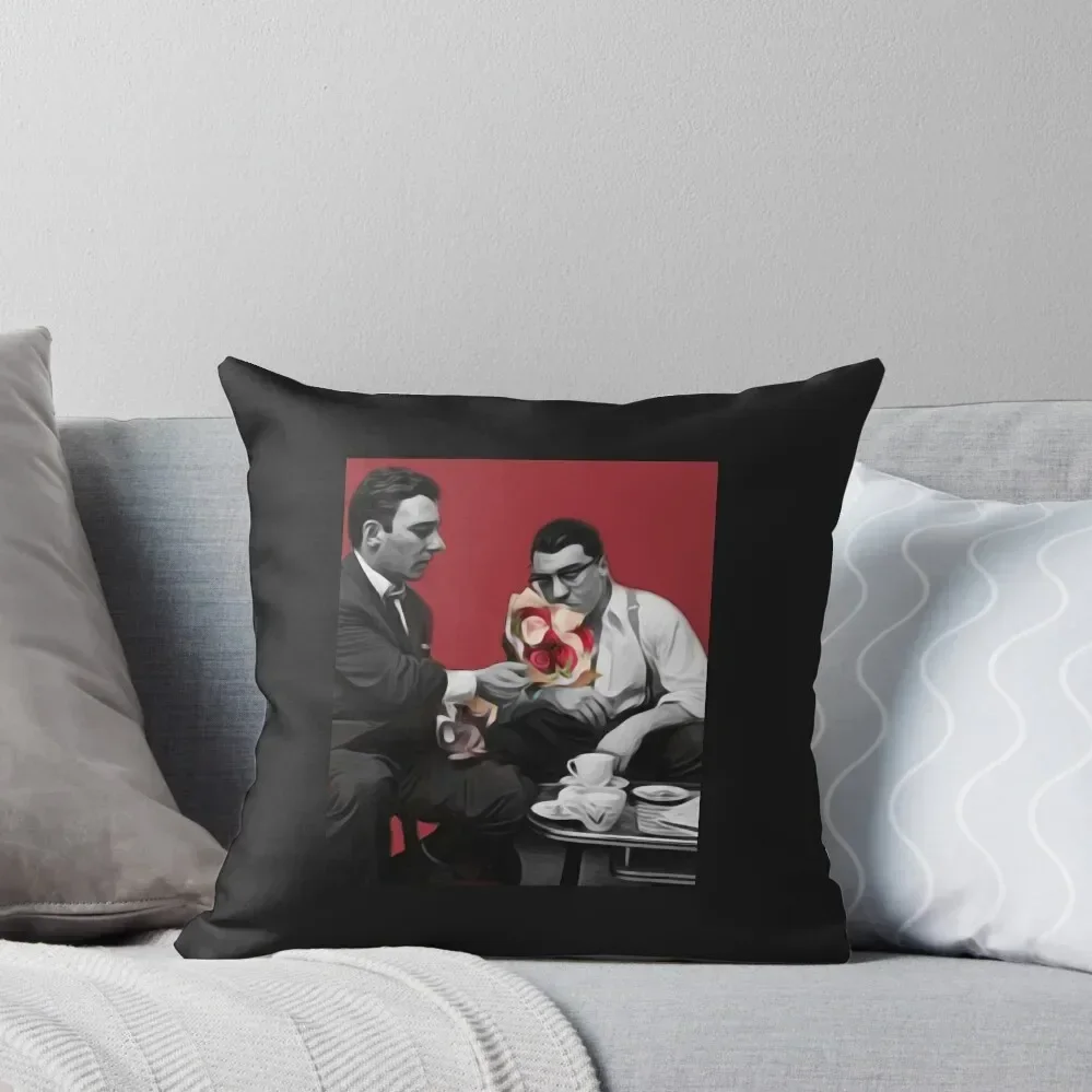 KRAYFLOWERS - THE KRAY TWINS By Madam Mojo Throw Pillow Cushion Cover Luxury pillow cover luxury autumn decoration pillow